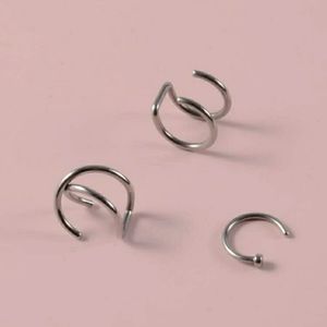 3pc Lip Rings (Cuffs)